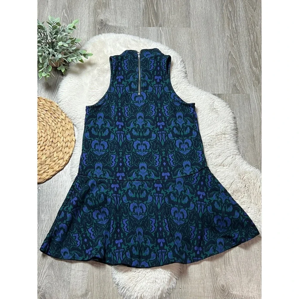 Free People Amelia Knit jacquard mini Dress - sz small